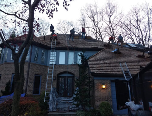 Cedar Roof Installation
